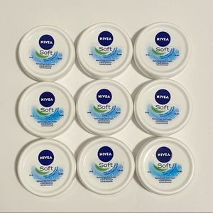 🆕 Lot of 9 - Nivea Soft Cream, 25mL